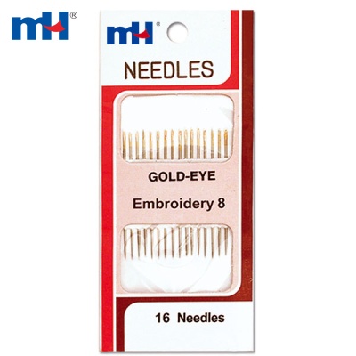 16pcs Wool Embroidery Needle Size 8