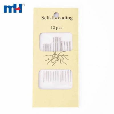 Self Threading Sewing Needles