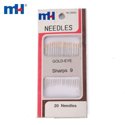 20pcs Gold-eye Sharp 9 Needles