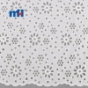 51 inch White Cotton Embroidered Eyelet Lace Fabric