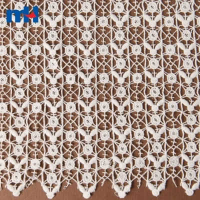 90cm White Guipure Lace Fabric