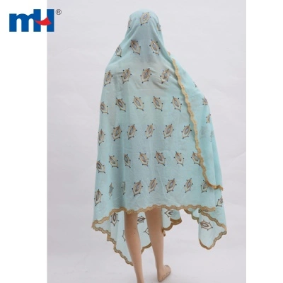 Polyester Embroidery Scarf
