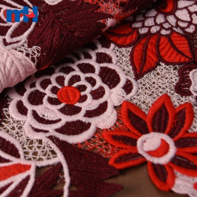 Chemical Guipure Lace Fabric