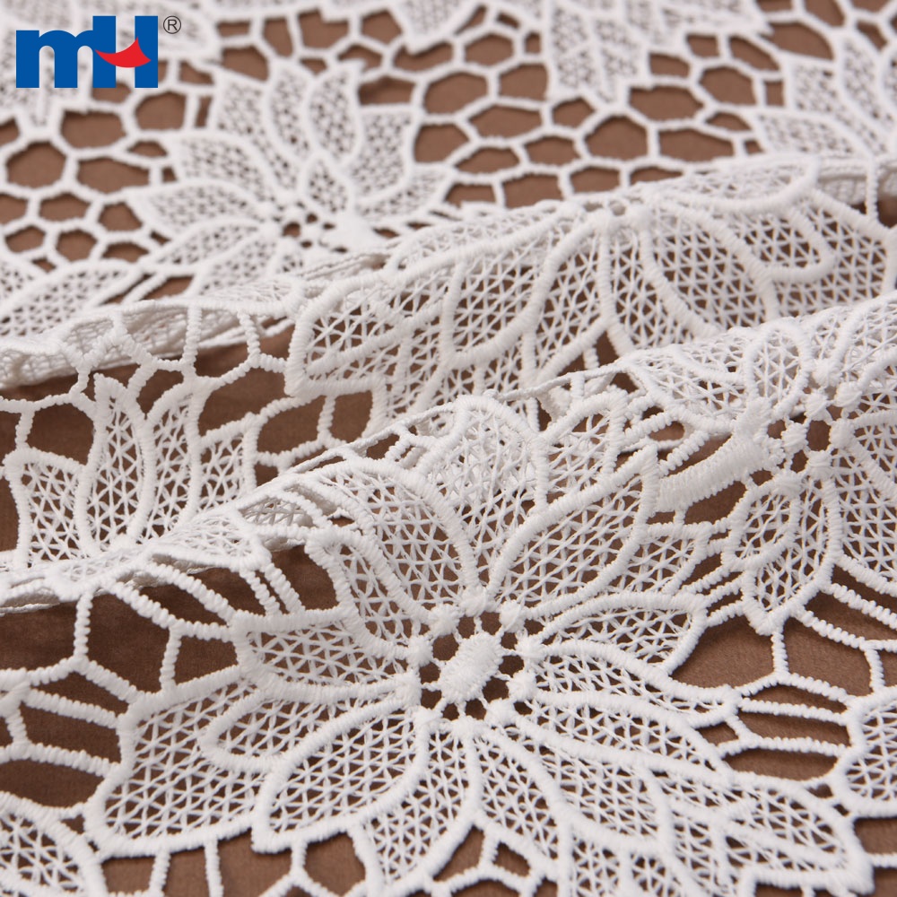 Gz6404 Eyelet Embroidery Lace Cotton Embroidery Lace Fabric for Dress -  China Dress Fabric and Garment Embroidery price