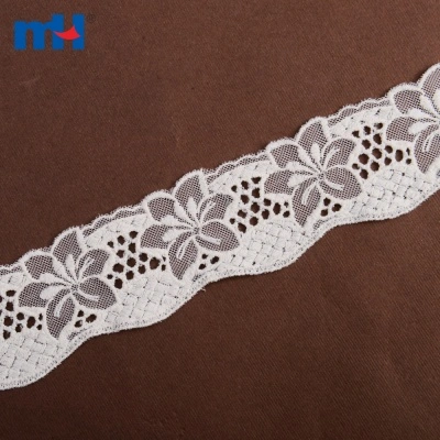 Embroidered Mesh Lace