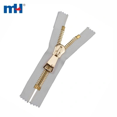 No.15 Gold Brass Zippers