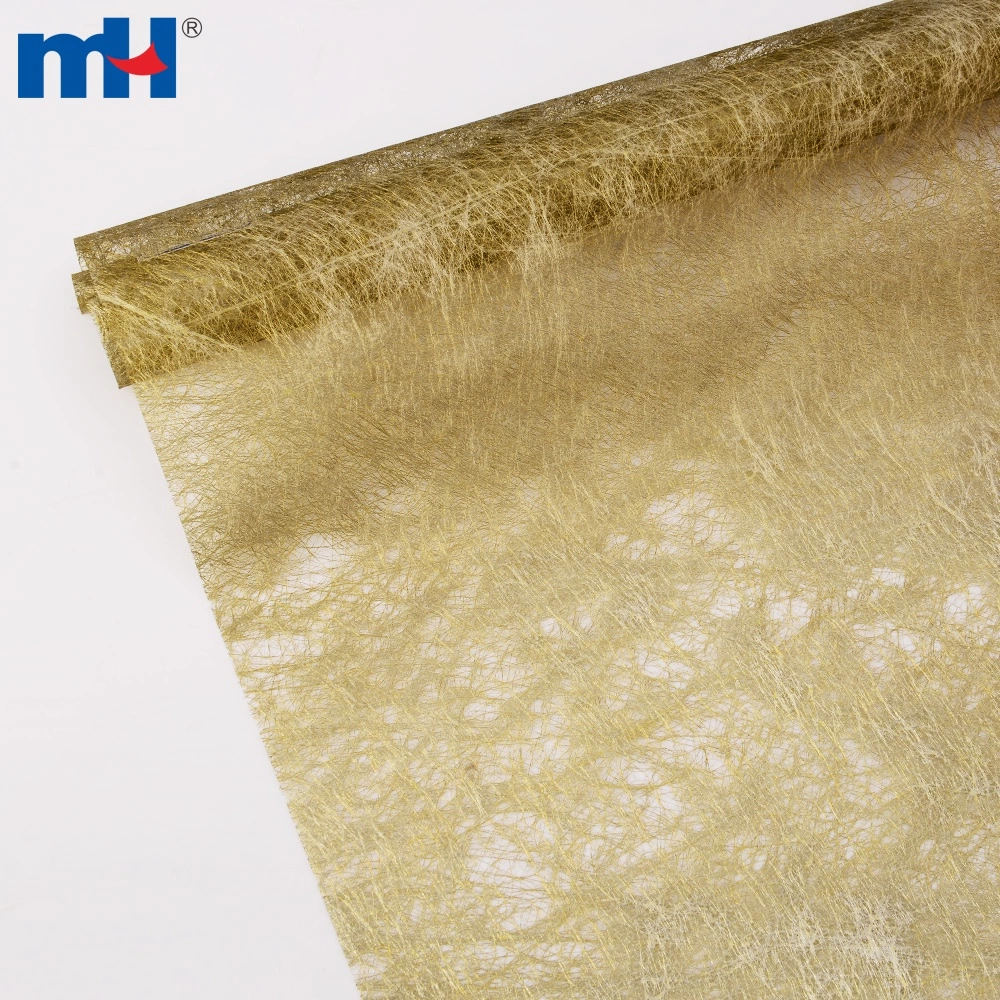 Chinese Flower Gold Dissolvable Wrapping Paper