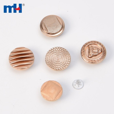 Zinc alloy jeans button