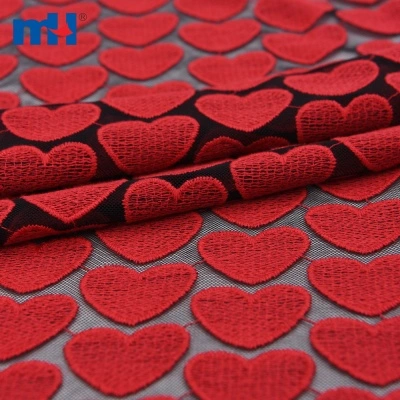 Embroidery Net lace fabric