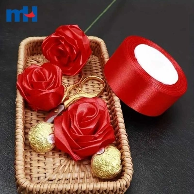 1 1/2" Single Face Satin Ribbon for Handmade Rose