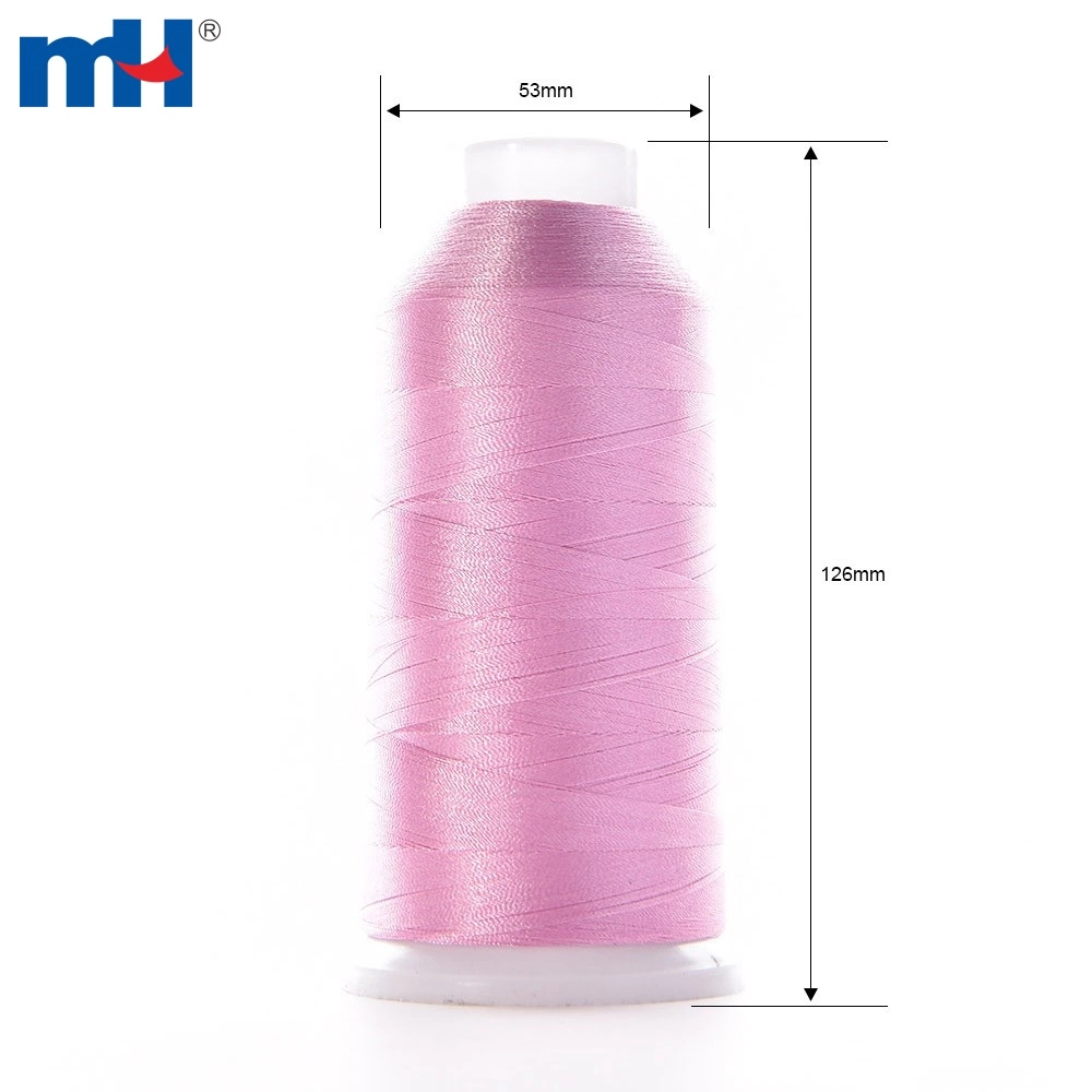 Hilo PARA Bordar 120d/2 75g Polyester Machine Embroidery Thread - Black  Tkt120 - China Embroidery Thread and Polyester Embroidery Thread price