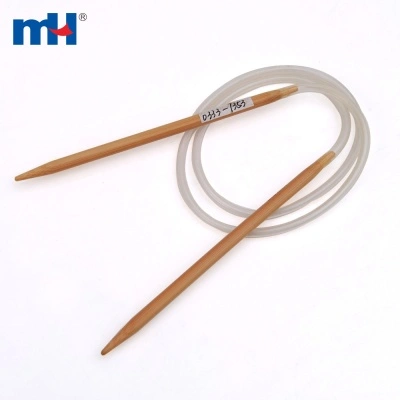 Bamboo Knitting Needle with Circle