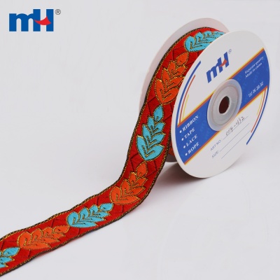 Metallic Jacquard Ribbons