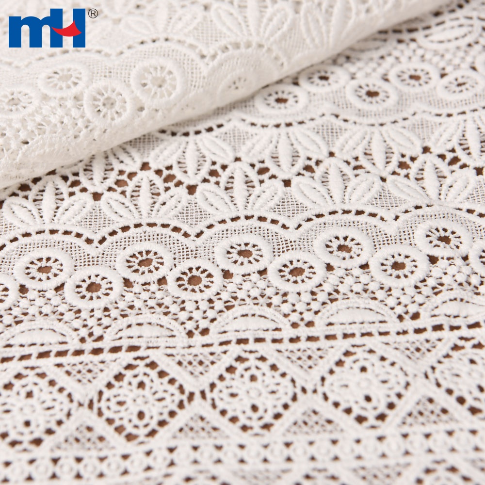 Venice Guipure Embroidered Lace Fabric