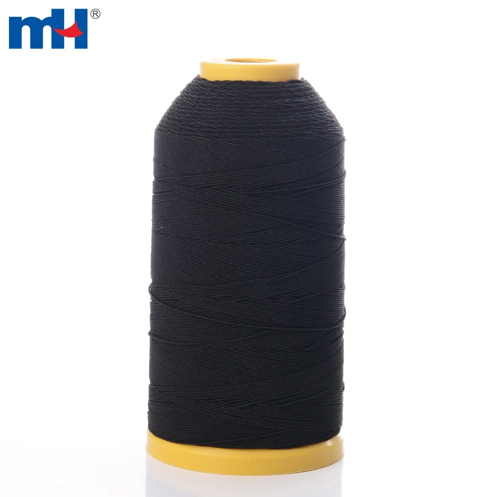 37# 400g per Cone Black Latex Elastic Yarn Thread for Socks