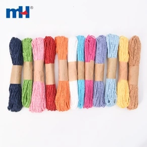 1.5mm Natural Cotton Macrame Cord Rope 3 Strands