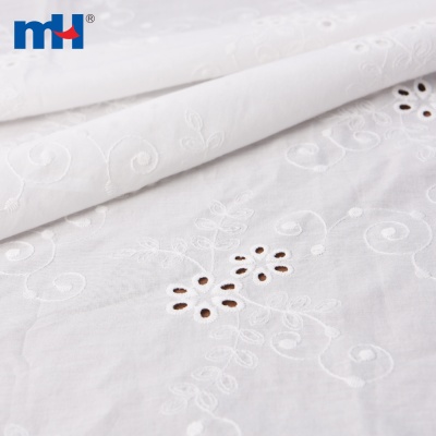 Embroidered Cotton Fabric