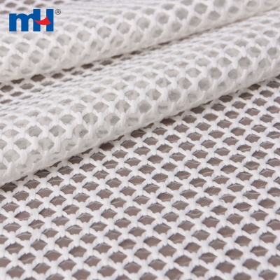 Circle Embroidered Mesh Fabric