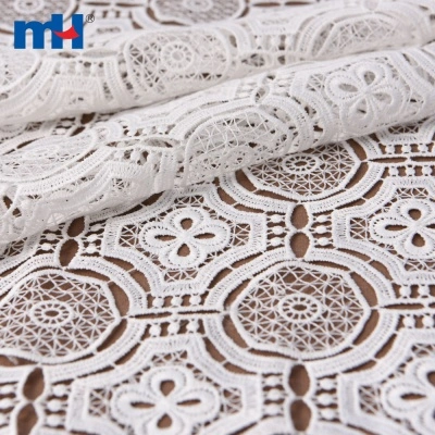 Geometric Guipure Fabric