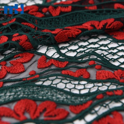 Cut Work Embroidery Fabric