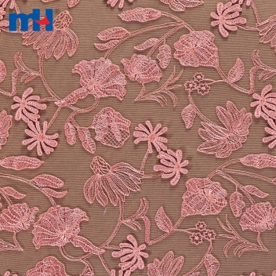 3D Mesh Embroidered Fabric