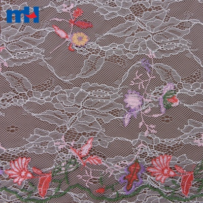 Embroidered Mesh Fabric