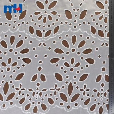 Laser Cut Eyelet Fabric