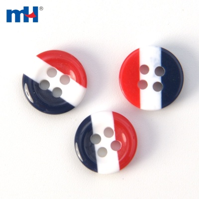 18L 4Holes Resin Button