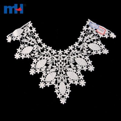 Chemical Lace Collar Applique