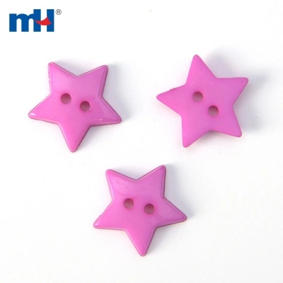 Star Sewing Button