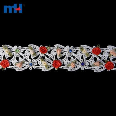 3D Flower Lace Edge Trim