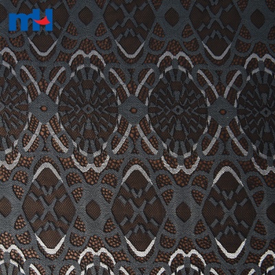 Black Stretch Lace Fabric