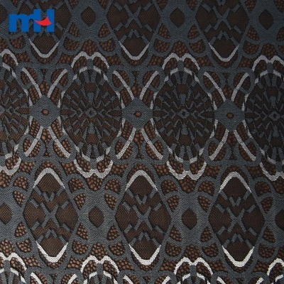 Black Stretch Lace Fabric