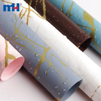 Gold Marble Gift Wrapping Paper