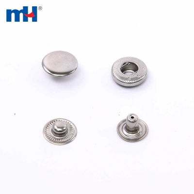 15mm Snap Press Stud Cap Button