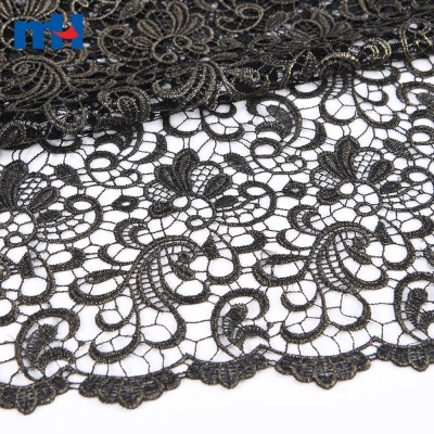 Gold Guipure Lace Fabric