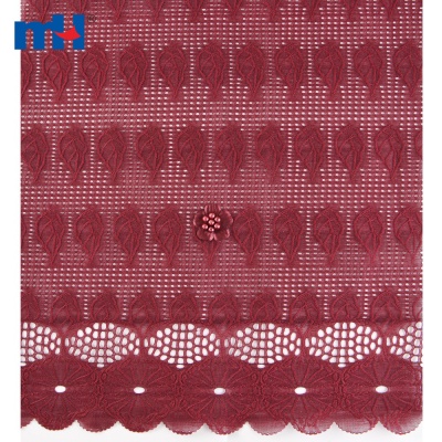 Polyester Knit Lace Fabric