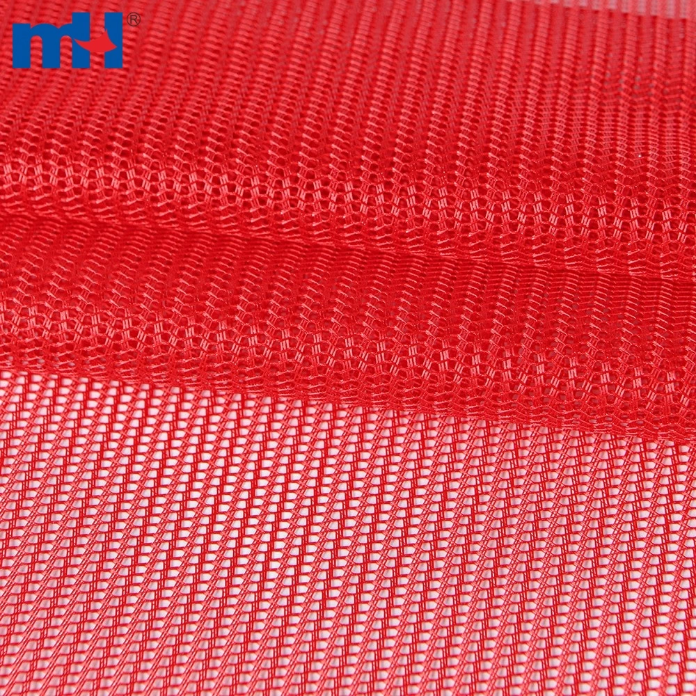 150cm 100% Polyester Warp Knit Mesh Fabric for Hat Cap Material