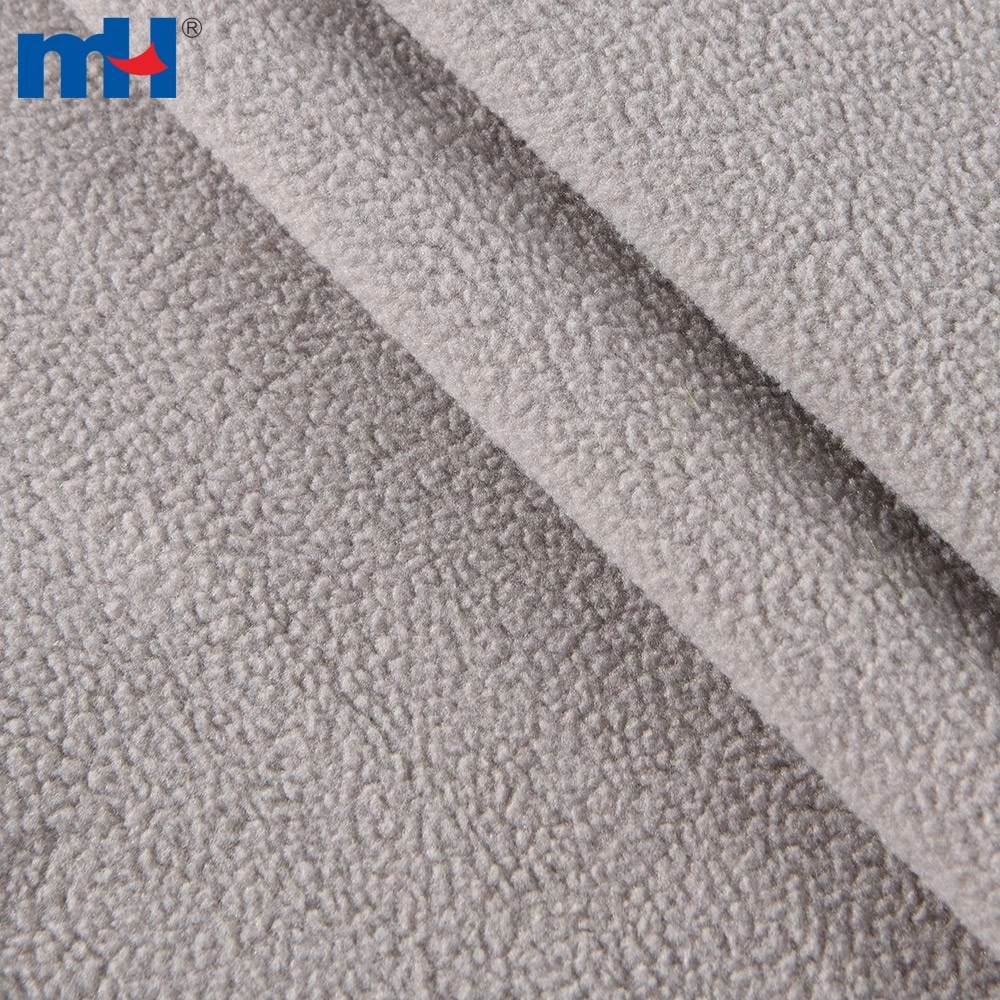 Polyester Fleece Knitted Fabric, Plain / Solids, Multiple at Rs