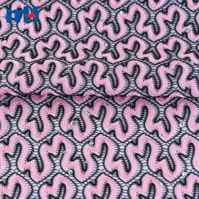 Laminated Polyester Lace Fabric