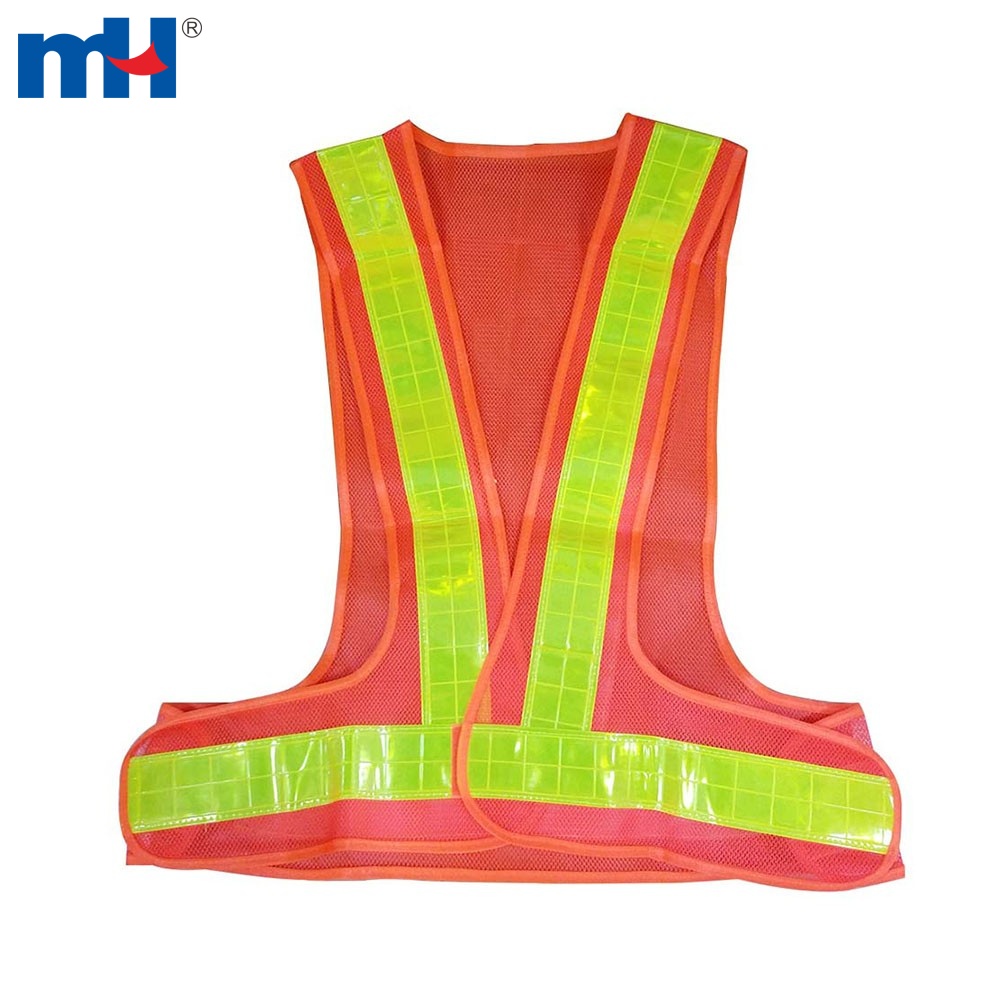 120g Tricot Mesh Reflective Fluorescent Safety Vest