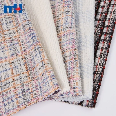 Check Tweed Fabric