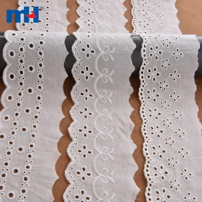 Scalloped Eyelet Lace Trim