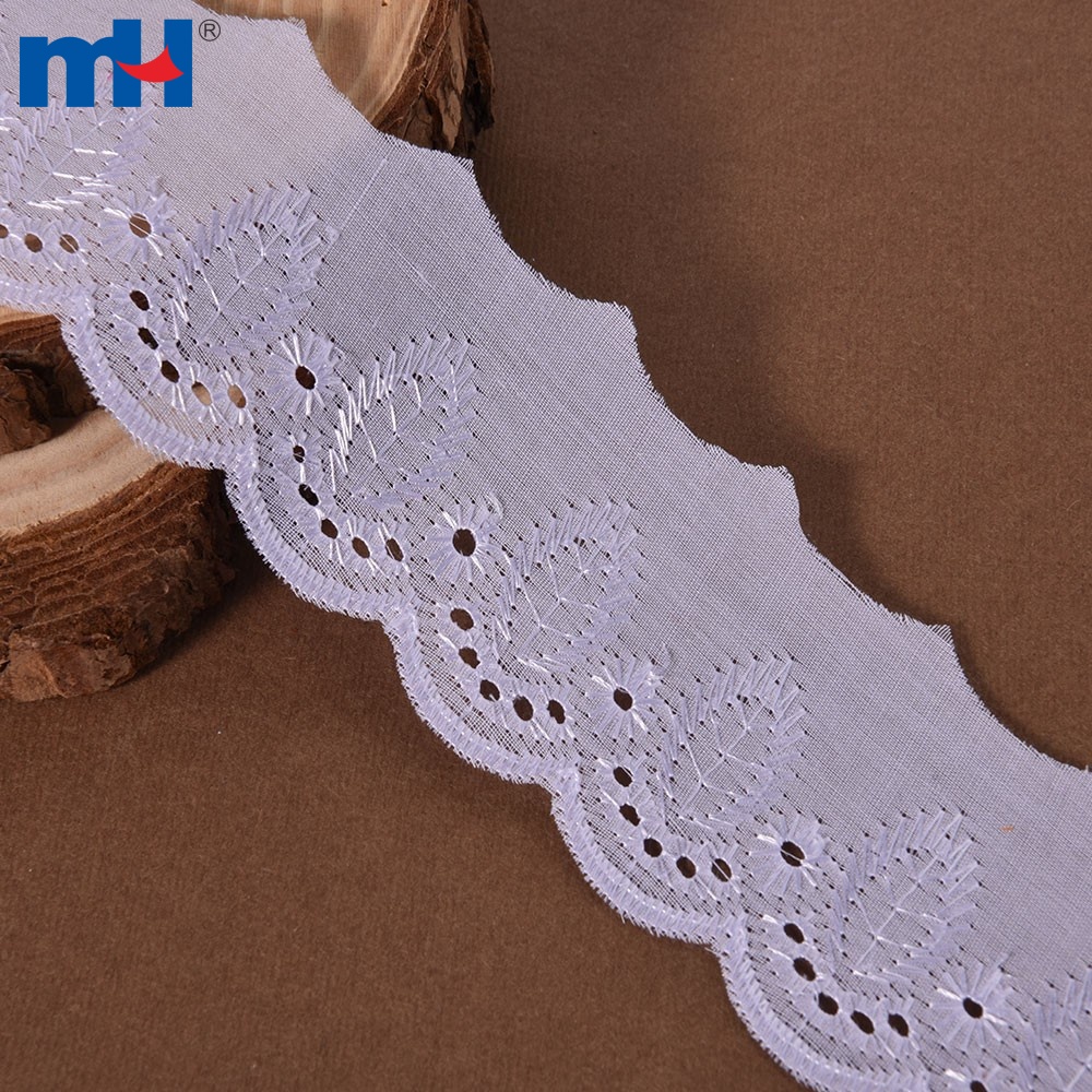 Fashion Chemical Embroidery Lace Trimming - China Chemical Lace