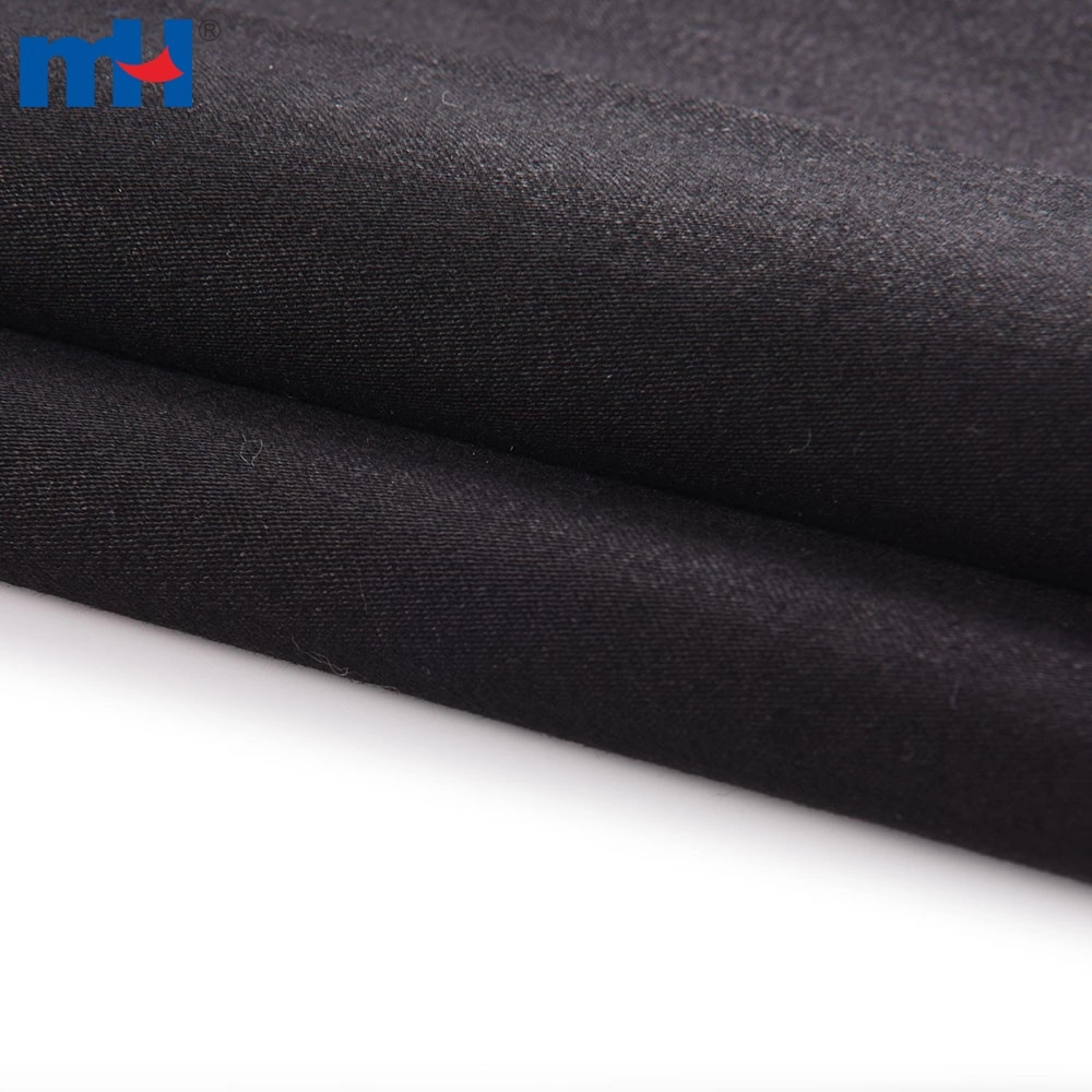 No-Slub Indigo Black Denim Jeans Fabric Wholesaler in China