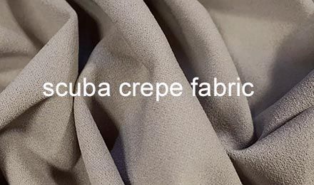 A Comprehensive Guide to Scuba Crepe Fabric