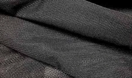 Micro Elastic Fabric: Stretch Mesh Black Fabric by the Yard - A Textile Game Changer