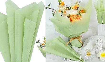 Exploring the Charm of Sage Green Floral Wrapping Paper