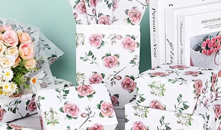 Rose Gift Wrapping Paper for Any Occasion