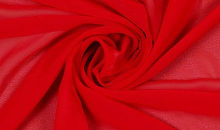 Why Everyone Loves Red Chiffon Fabric